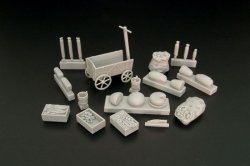 画像2: Hauler[HLU35091]1/35 汎用 軍隊食料品セット