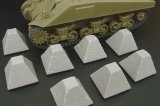 Hauler[HLU35096]1/35 WWII コンクリート対戦車障害物「龍の歯」