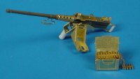 Hauler[HLX48006]1/48WWII米 0.50 M2ブローニング機銃 エッチングセット(タミヤ用)