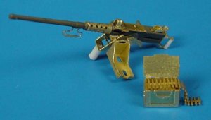画像1: Hauler[HLX48006]1/48WWII米 0.50 M2ブローニング機銃 エッチングセット(タミヤ用) (1)