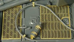 画像1: Hauler[HLX48008]1/48WWII独 ティーガーI初期型 グリルメッシュセット(タミヤ用)