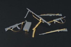 画像1: Hauler[HLX48080]1/48WWII独 装甲擲弾兵用小火器エッチングセット(タミヤ用) (1)