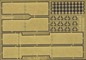画像1: Hauler[HLX48107]1/48WWII独 III号戦車L型 フェンダーセット(タミヤ用) (1)
