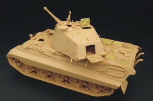 画像1: Hauler[HLX48138]1/48WWII独 ティーガーIIヘンシェル砲塔 エッチングセット(タミヤ用) (1)