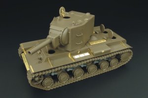 画像1: Hauler[HLX48141]1/48WWII露 KV-2エッチングセット(タミヤ用) (1)