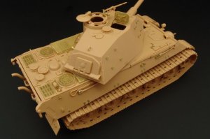 画像1: Hauler[HLX48169]1/48WWII独 ティーガーIIポルシェ砲塔 エッチングセット(タミヤ用) (1)