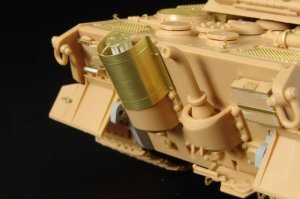 画像1: Hauler[HLX48171]1/48WWII独 ティーガーIIポルシェ砲塔 排気管カバーセット(タミヤ用) (1)