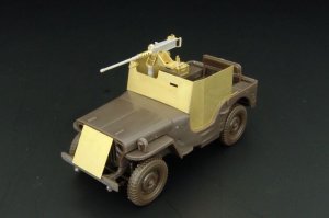 画像1: Hauler[HLX48210]1/48WWII米 装甲ジープ(第82空挺師団)改造セット(ハセガワ用) (1)