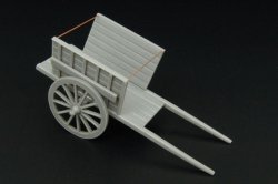 画像1: Hauler[HLX48218]1/48荷車 レジンフルキット