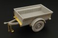 Hauler[HLX48225]1/48WWII米 ジープ用トレーラー フルレジンキット