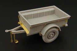 画像1: Hauler[HLX48225]1/48WWII米 ジープ用トレーラー フルレジンキット