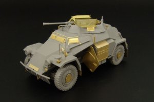 画像1: Hauler[HLX48251]1/48WWII独 Sd.Kfz.222 エッチング基本セット(タミヤ/ICM用) (1)