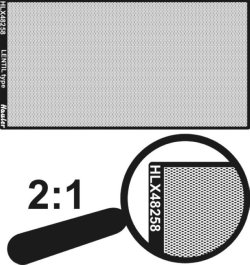 画像1: Hauler[HLX48258]1/48滑り止めプレート　菱形格子タイプ(100mm×50mm)