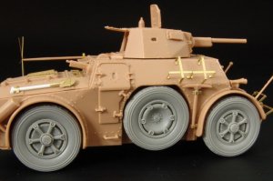 画像1: Hauler[HLX48263]1/48WWII伊 アウトブリンダAB41ホイールセット(タミヤ用) (1)