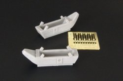 画像2: Hauler[HLX48281]1/48WWII独 Sd.Kfz.250-251用 フロントホィールスキーセット(タミヤ/AFVクラブ用)