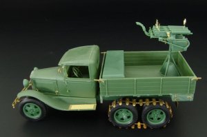 画像1: Hauler[HLX48291]1/48WWII露 GAZ-AAA ４連装 マキシム 対空砲搭載型 エッチングセット(ユニモデル用) (1)