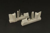 Hauler[HLX48303]1/48オイル缶、各種缶、アクセサリーセット(レジン+PE)