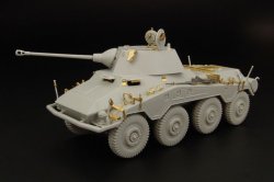 画像1: Hauler[HLX48309]1/48WWII独 Sd.Kfz 234/2 エッチングセット(イタレリ用)