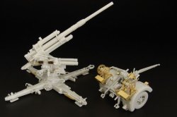 画像1: Hauler[HLX48314]1/48WWII独 8.8cm FlaK 37 エッチング基本セット(タミヤ/イタレリ用)