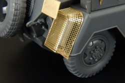 画像2: Hauler[HLX48337]1/48WWII独 Sd.Kfz.232 8輪重装甲車 マフラー&マフラーカバーセット(タミヤ用)