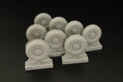 画像1: Hauler[HLX48377]1/48 BTR-60 Wheels (Mikromir)