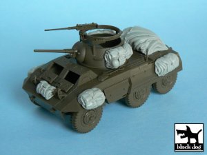 画像1: BLACK DOG[T48006]1/48 WWII米 M8グレイハウンド装甲車 車載品セット(タミヤ32551用) (1)