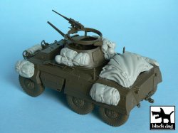 画像2: BLACK DOG[T48006]1/48 WWII米 M8グレイハウンド装甲車 車載品セット(タミヤ32551用)