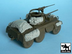 画像4: BLACK DOG[T48006]1/48 WWII米 M8グレイハウンド装甲車 車載品セット(タミヤ32551用)