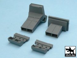 画像2: BLACK DOG[T48008]1/48 WWII米 M4シャーマン 徒渉ダクトセット(ホビーボス84803用)
