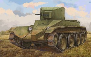 画像1: ホビーボス[HB84516] 1/35 ソビエト BT-2 快速戦車（後期型） (1)