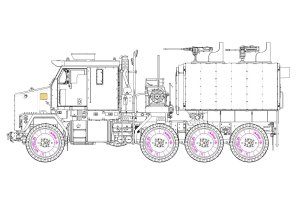 画像1: ホビーボス[HB85525] 1/35 M1070 ガントラック (1)