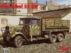 画像1: ICM[ICM35466]1/35 ドイツ ヘンシェル 33D1 6輪カーゴトラック