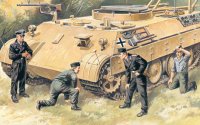 ICM[ICM35211] 1/35 独・戦車兵1943‐45整備シーン４体入