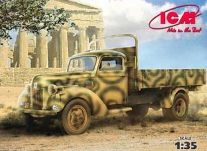画像1: ICM[ICM35411] 1/35 独・フォードV3000Sカーゴトラック1941年 (1)