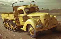 ICM[ICM35412] 1/35 独・フォードV3000S/SSMマウルティア・ハーフトラック