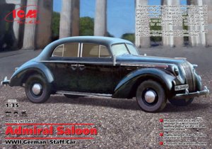 画像1: ICM[ICM35472] 1/35 独・アドミラル将官用サルーン4ドアスタッフカー (1)