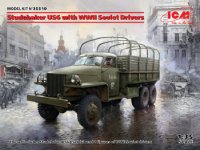 ICM[ICM35510] スチュードベイカーUS-6 カーゴトラック/ドライバー