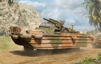 アイラブキット[ILK63540]1/35 GMC DUKW-353 水陸両用車w/105mm榴弾砲