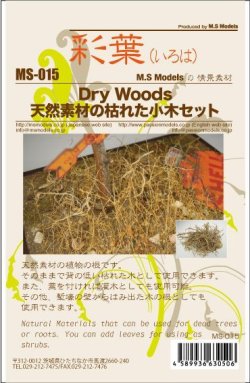 画像19: 彩葉[MS-015] 天然素材の枯れた小木セット