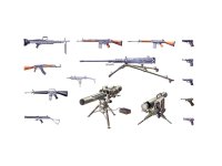 イタレリ[IT6421] 1/35 現用軽火器セット