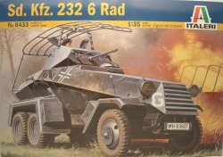 画像1: イタレリ[IT6433] 1/35 Sd.kfz.232 6輪装甲無線車