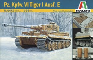 画像1: イタレリ[IT6471] 1/35 ドイツ重戦車タイガーI（エッチングパーツ付き） (1)