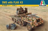イタレリ[IT6480] 1/35 ドイツ重国防軍牽引車 Flak43搭載型