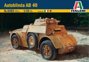 画像1: イタレリ[IT6482] 1/35 アウトブリンダ AB40 装甲車 (1)