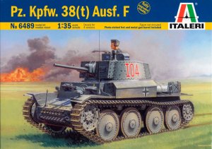 画像1: イタレリ[IT6489] 1/35　ドイツ戦車　38（ｔ）F型 (1)