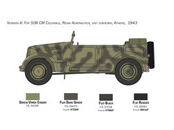 画像7: イタレリ[IT6550]1/35 フィアット 508 CM コロニアーレ (ドライバー人形付き)