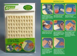 画像1: J's Work[PPA3001]Silicone Mold For 1/35 Brick