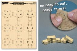 画像1: J's Work[PPA3024]1/35 WWII German Supplies Cartons (2)