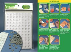 画像1: J's Work[PPA3029]Silicone Mold For 1/35 Hex-Pavement Stone (Large)