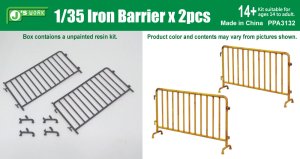 画像1: J's Work[PPA3132]1/35 Iron Barrier (2pcs) (1)